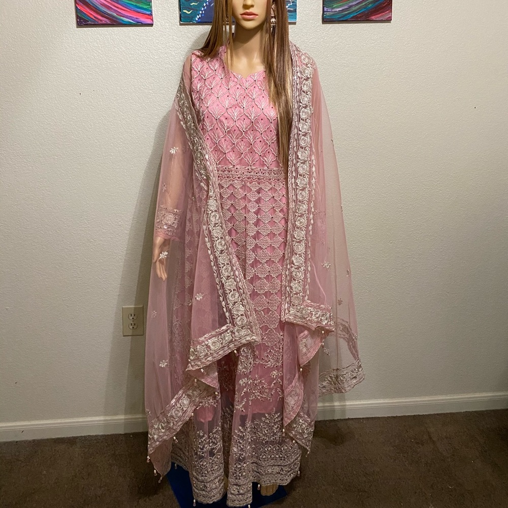 New 3pc Pakistani dresses shalwar kameez Indian